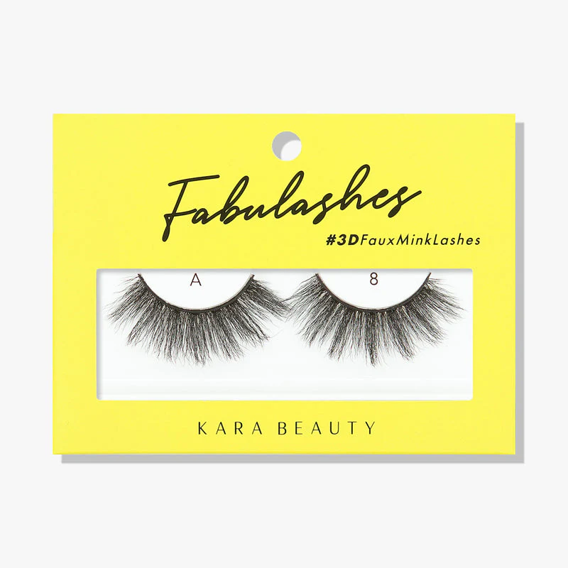 FABULASHES 3D FAUX MINK LASHES - A8