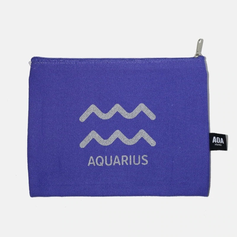 Zodiac Sign Pouch - Aquarius