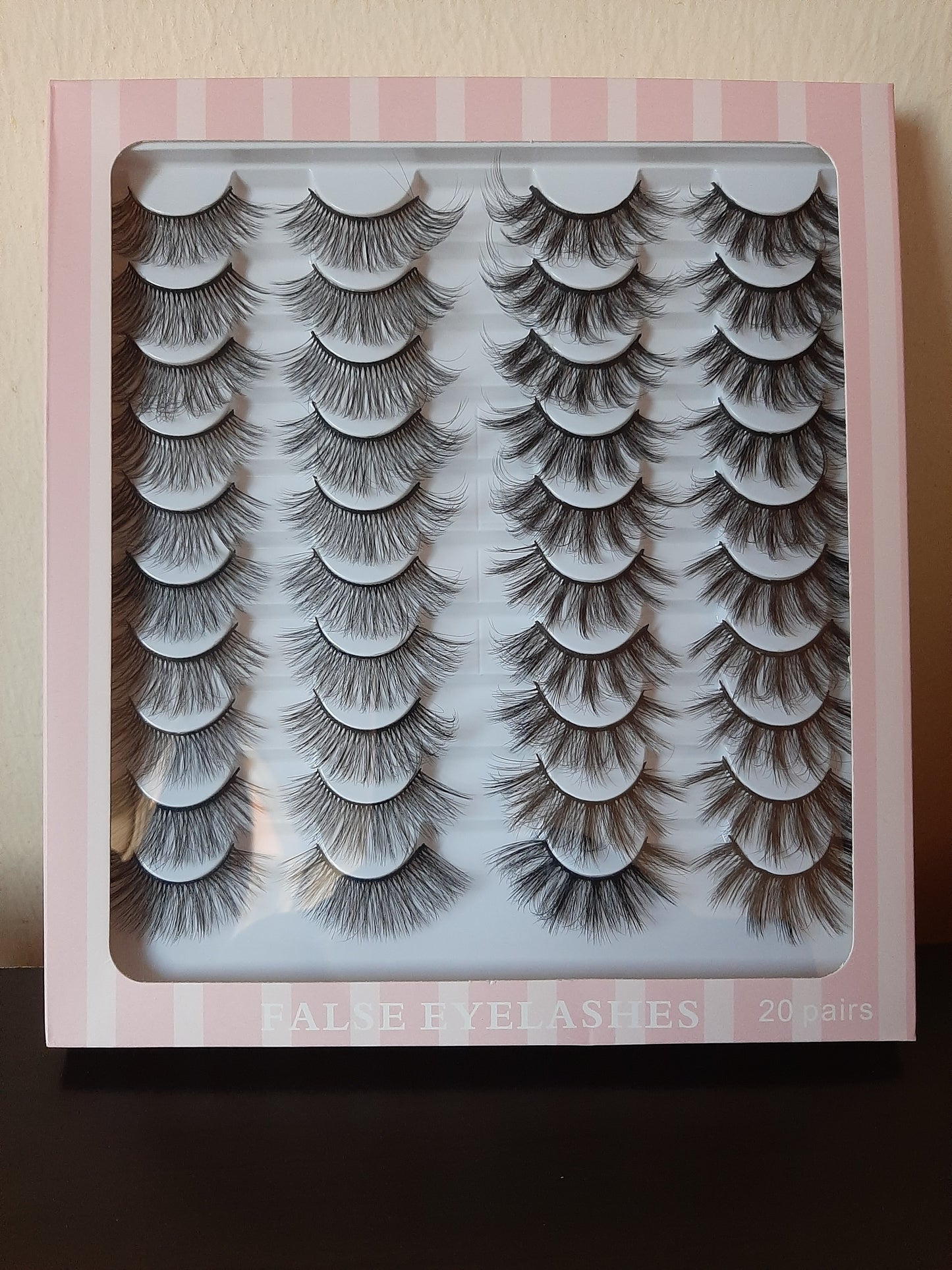 20 Pairs of Faux Mink Lashes - #1