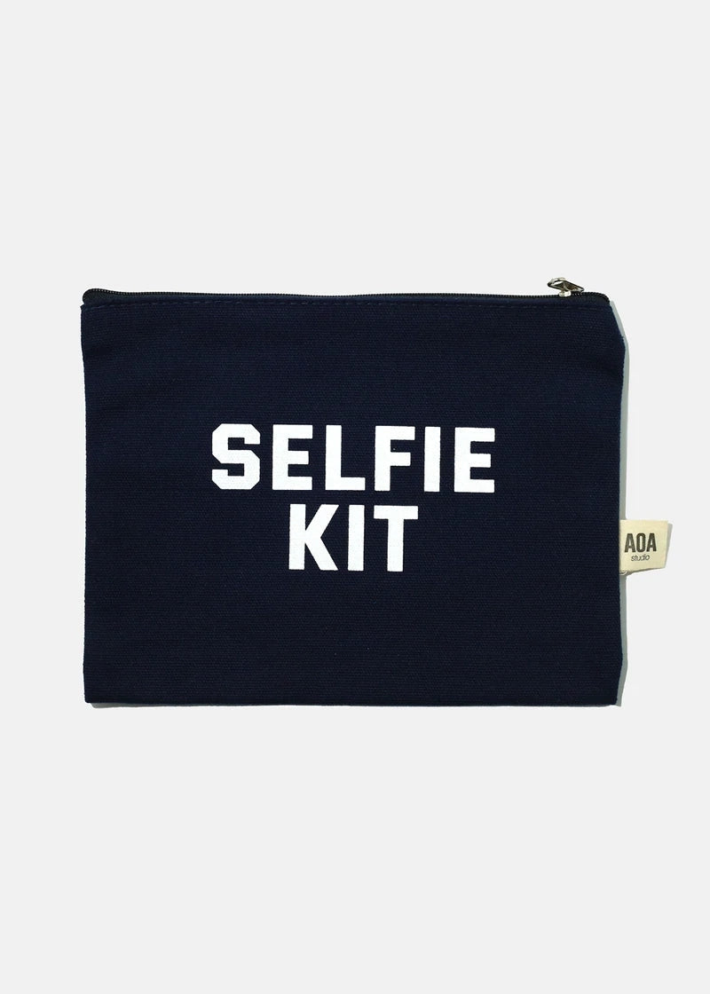 Selfie Kit Canvas Pouch