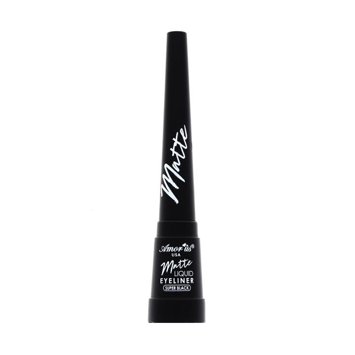 Amor Us Matte Liquid Eyeliner - Super Black