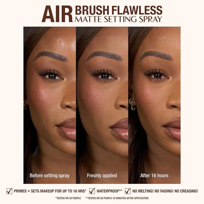 Charlotte Tilbury Airbrush Flawless Matte Blurring and Waterproof Setting Spray