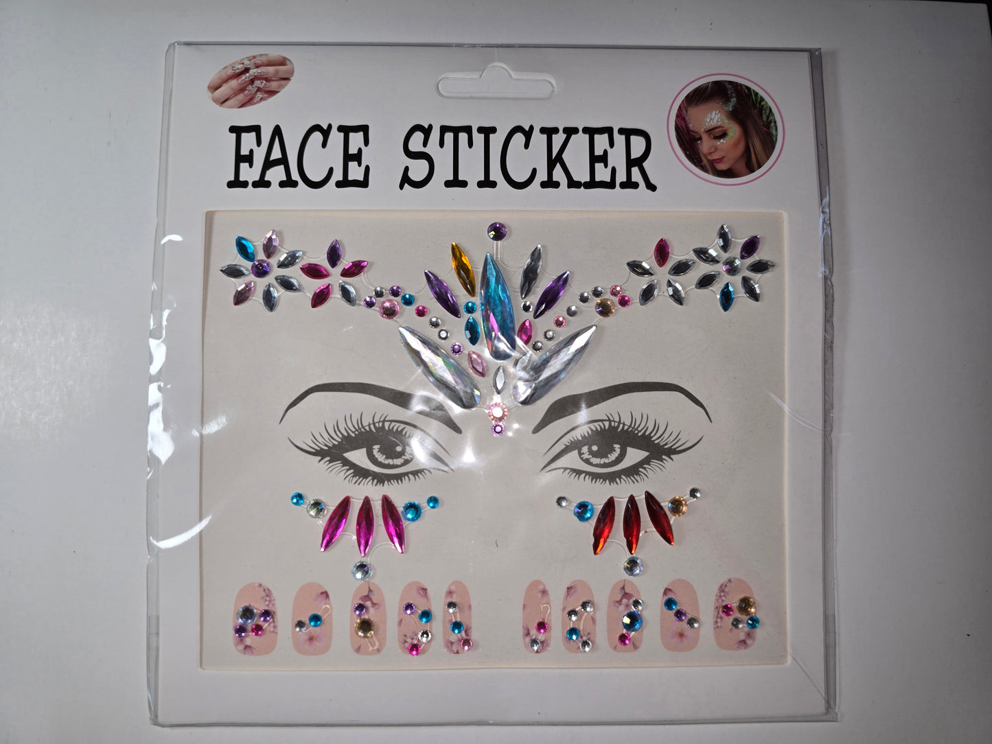 Carnival Gems - flower pattern