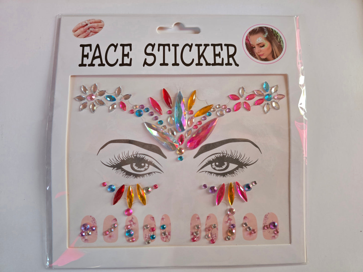 Carnival Gems - flower pattern