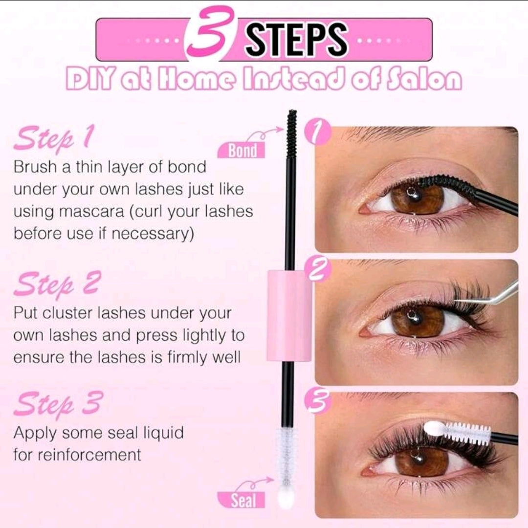 Bond and Seal Cluster Lash Glue