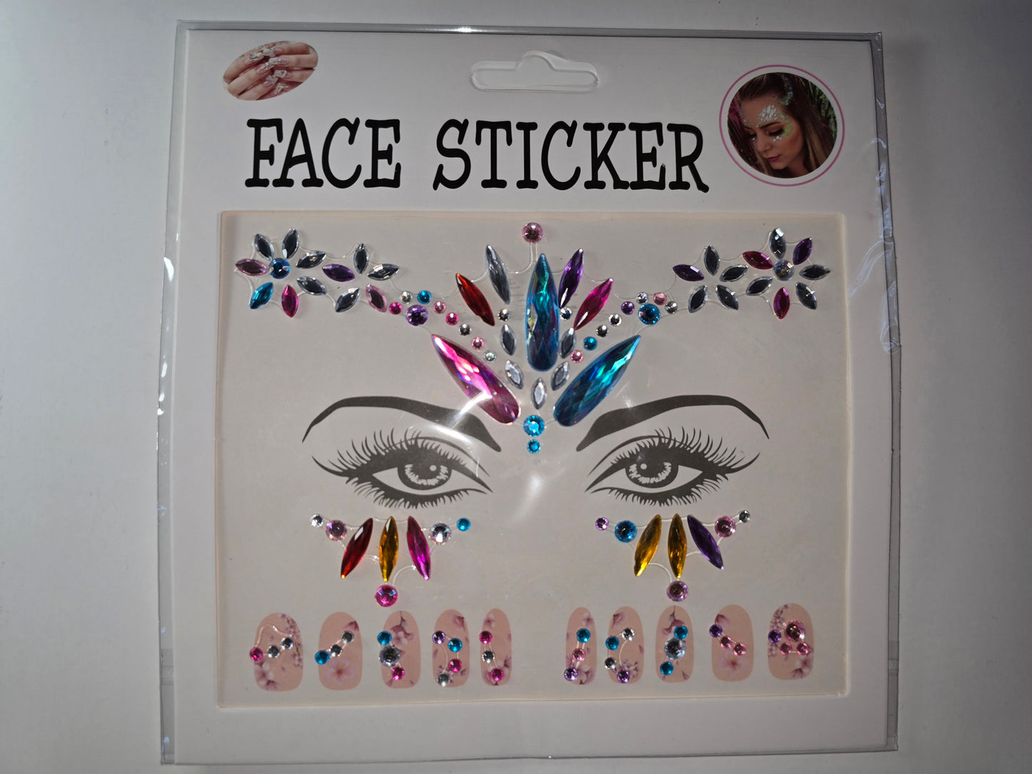 Carnival Gems - flower pattern