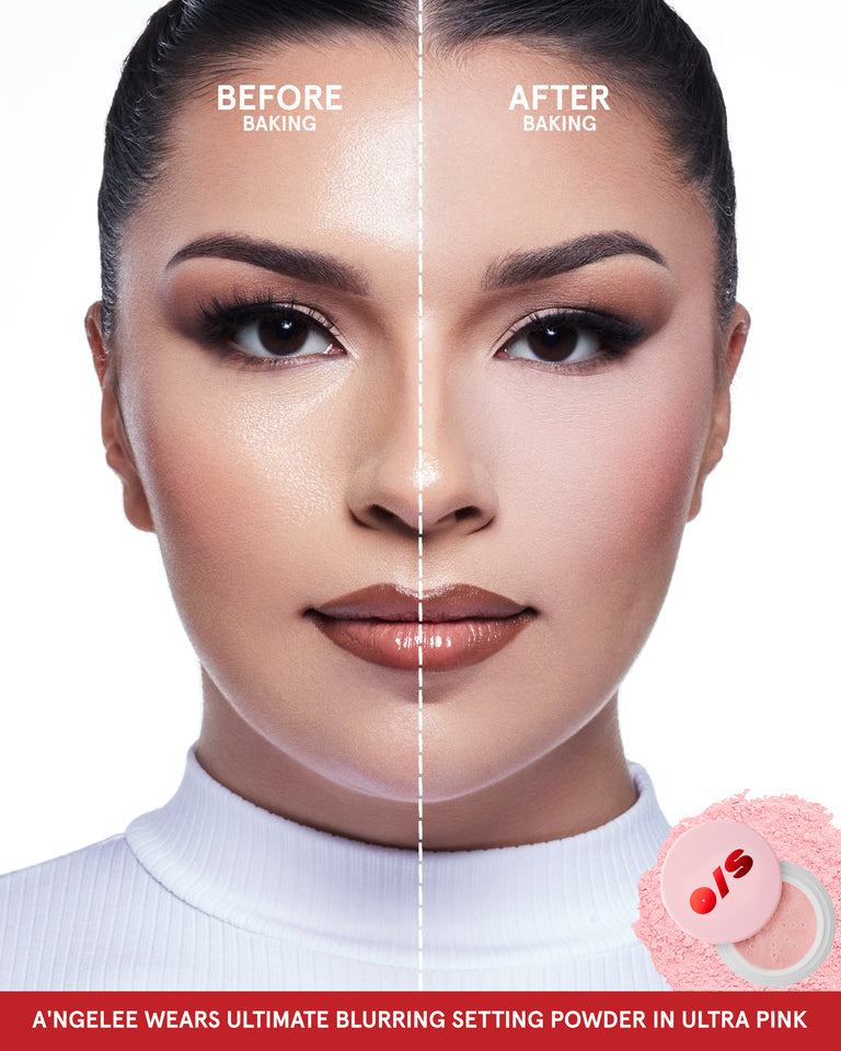 One Size Ultimate Blurring Setting Powder - Ultra Pink (Travel Size)