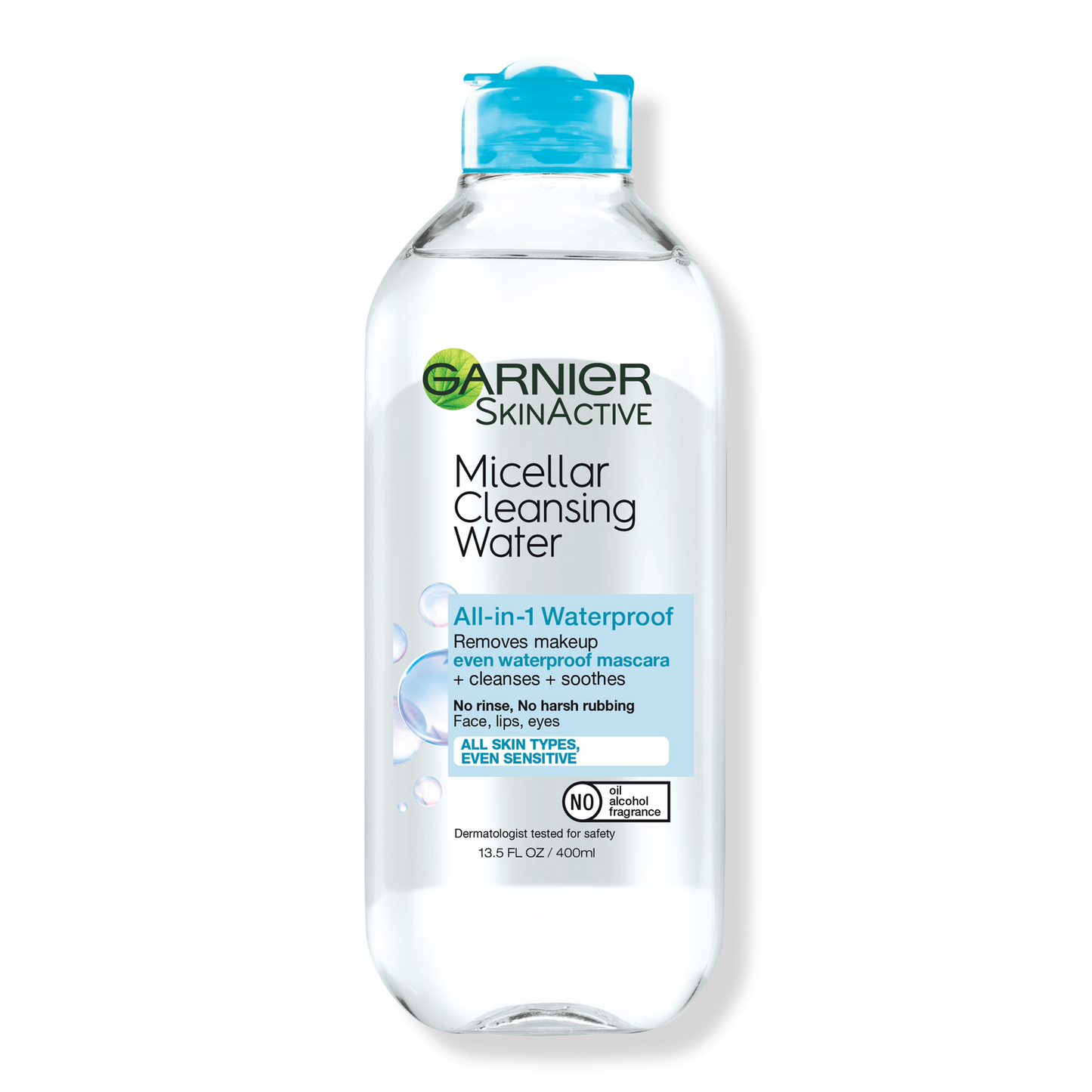 Garnier SkinActive Micellar Water Waterproof Makeup Remover and Facial Cleanser - 400ml