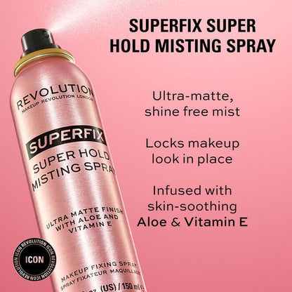 Makeup Revolution Superfix Super Hold Misting Setting Spray