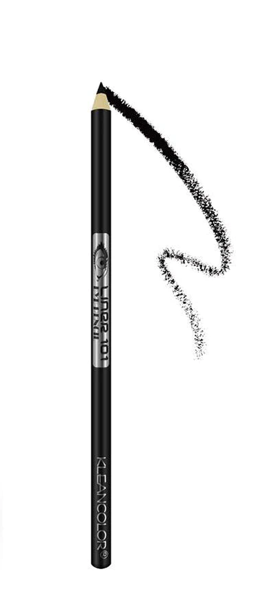 Kleancolor Eyeliner Pencil with sharpener - Black