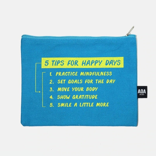 5 Tips... Canvas Pouch