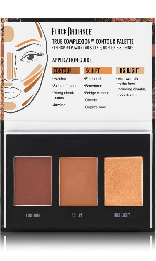 Black Radiance True Complexion Contour Palette - Medium to Deep