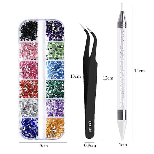 Rhinestones- coloured