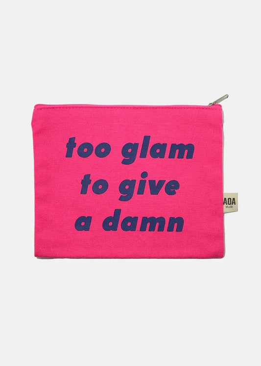 Too Glam... Canvas Pouch
