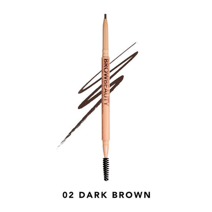 Microblading Effect Eyebrow Pencil - 02 Dark Brown