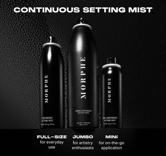 Morphe Continuous Setting Mists