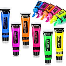Glow Neon Colour Face and Body Paint