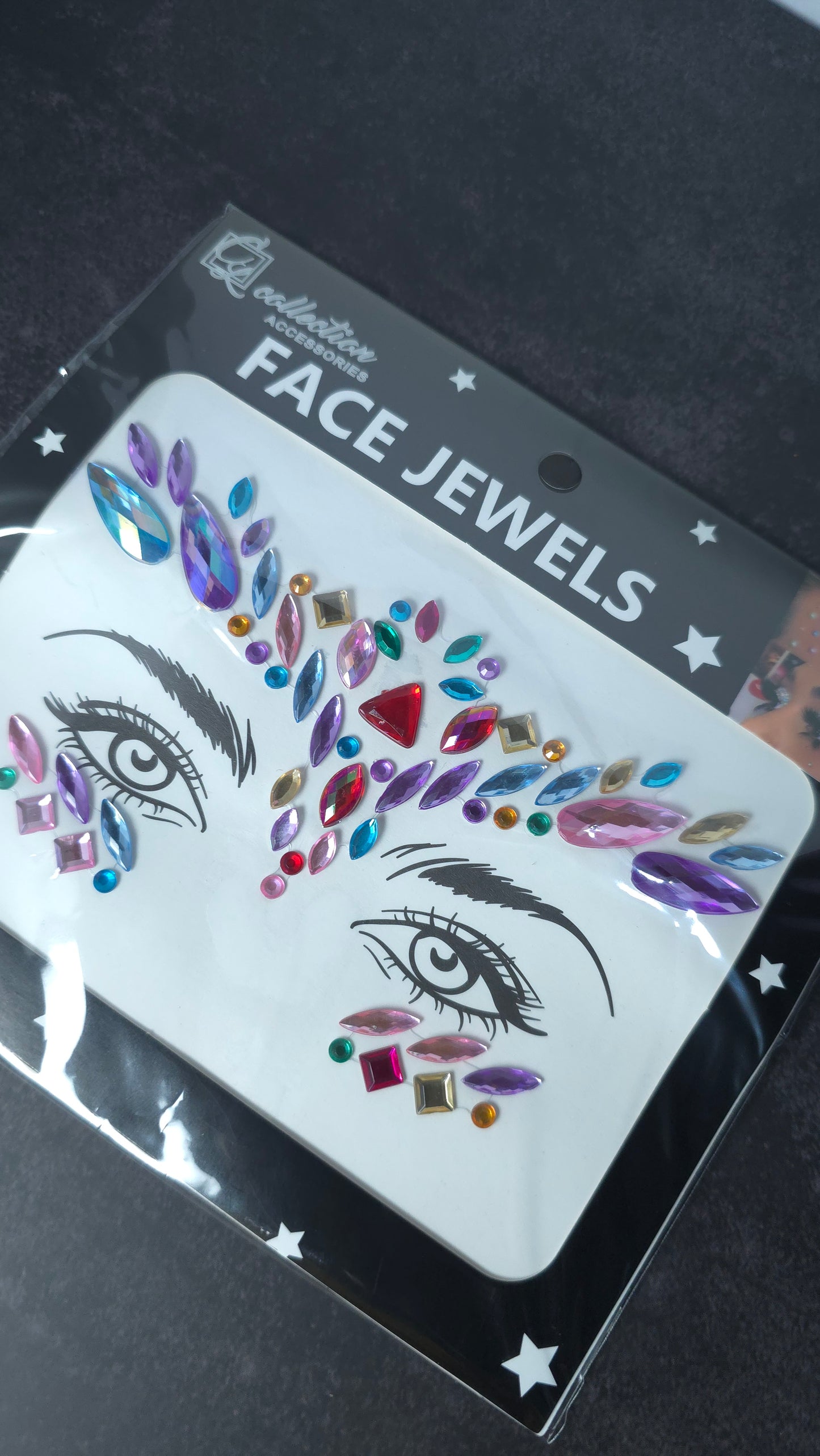 Carnival Face Gems (B)