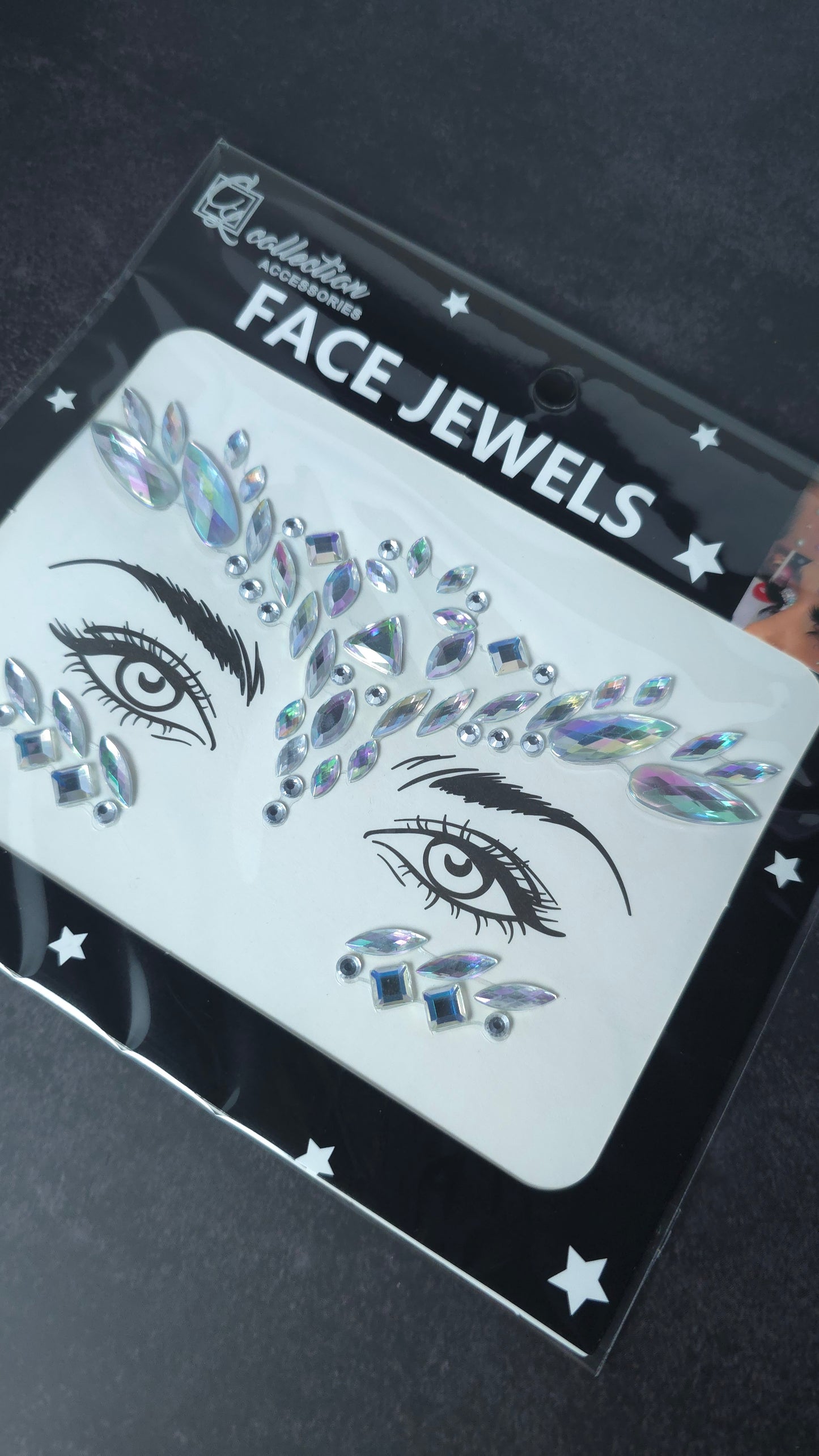 Carnival Face Gems (B)