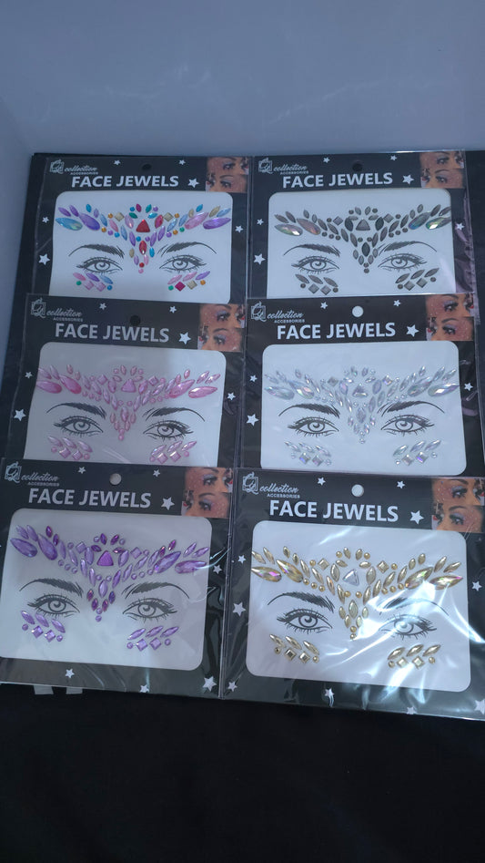 Carnival Face Gems (B)