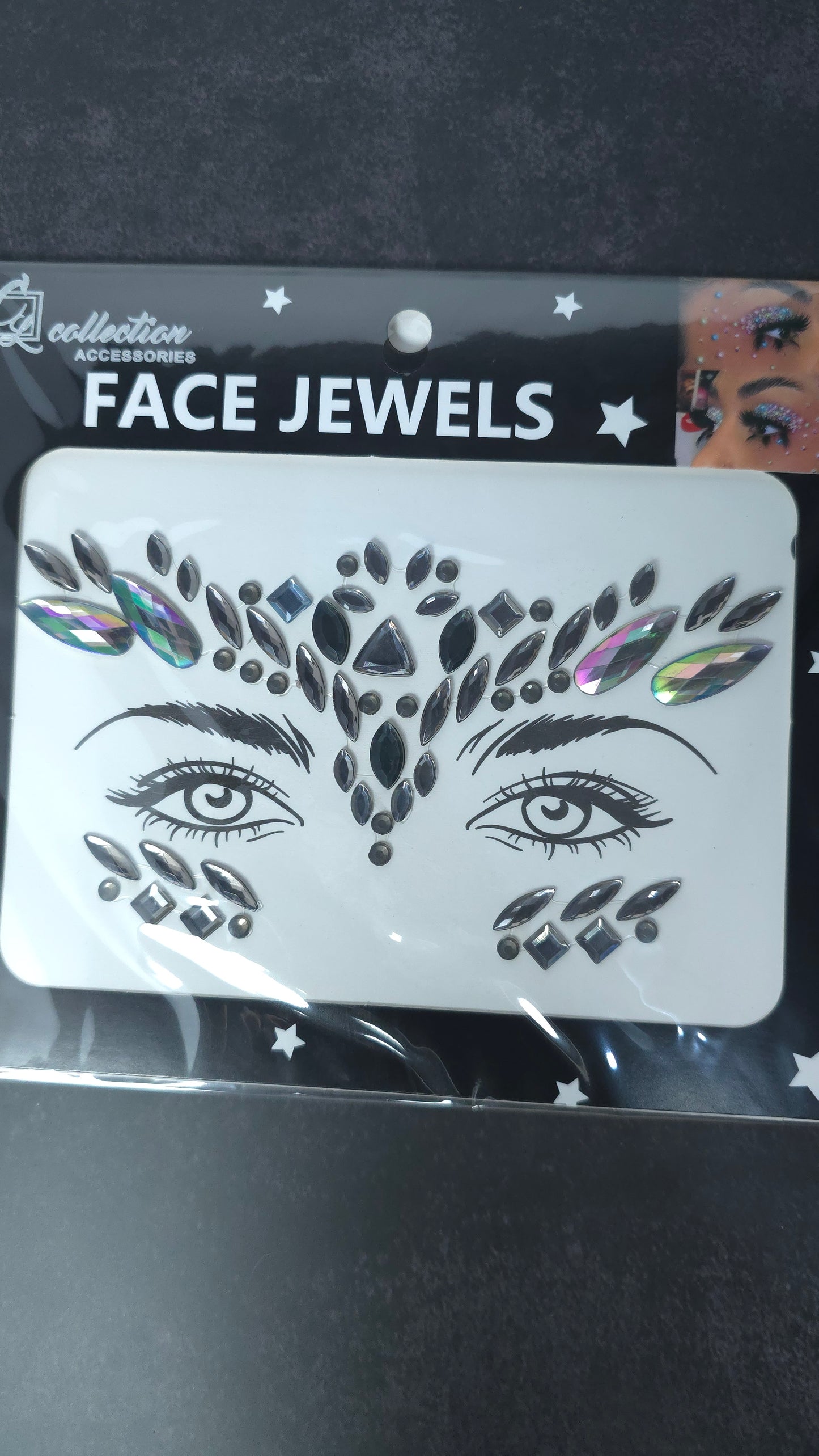 Carnival Face Gems (B)