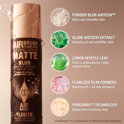 Charlotte Tilbury Airbrush Flawless Matte Blurring and Waterproof Setting Spray