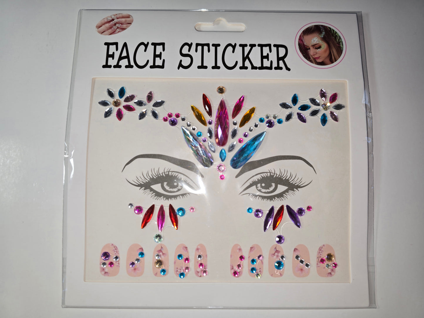 Carnival Gems - flower pattern