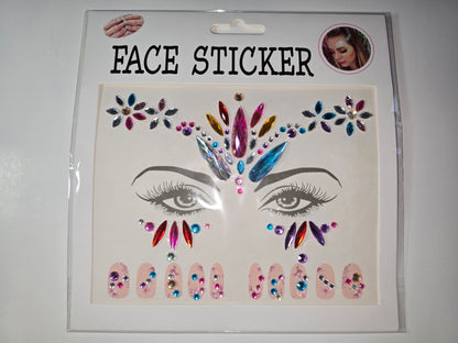Carnival Gems - flower pattern