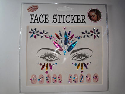 Carnival Gems - flower pattern