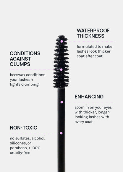 AOA Lux Lash Waterproof Mascara