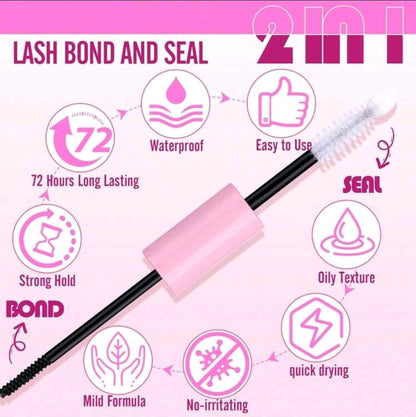 Bond and Seal Cluster Lash Glue