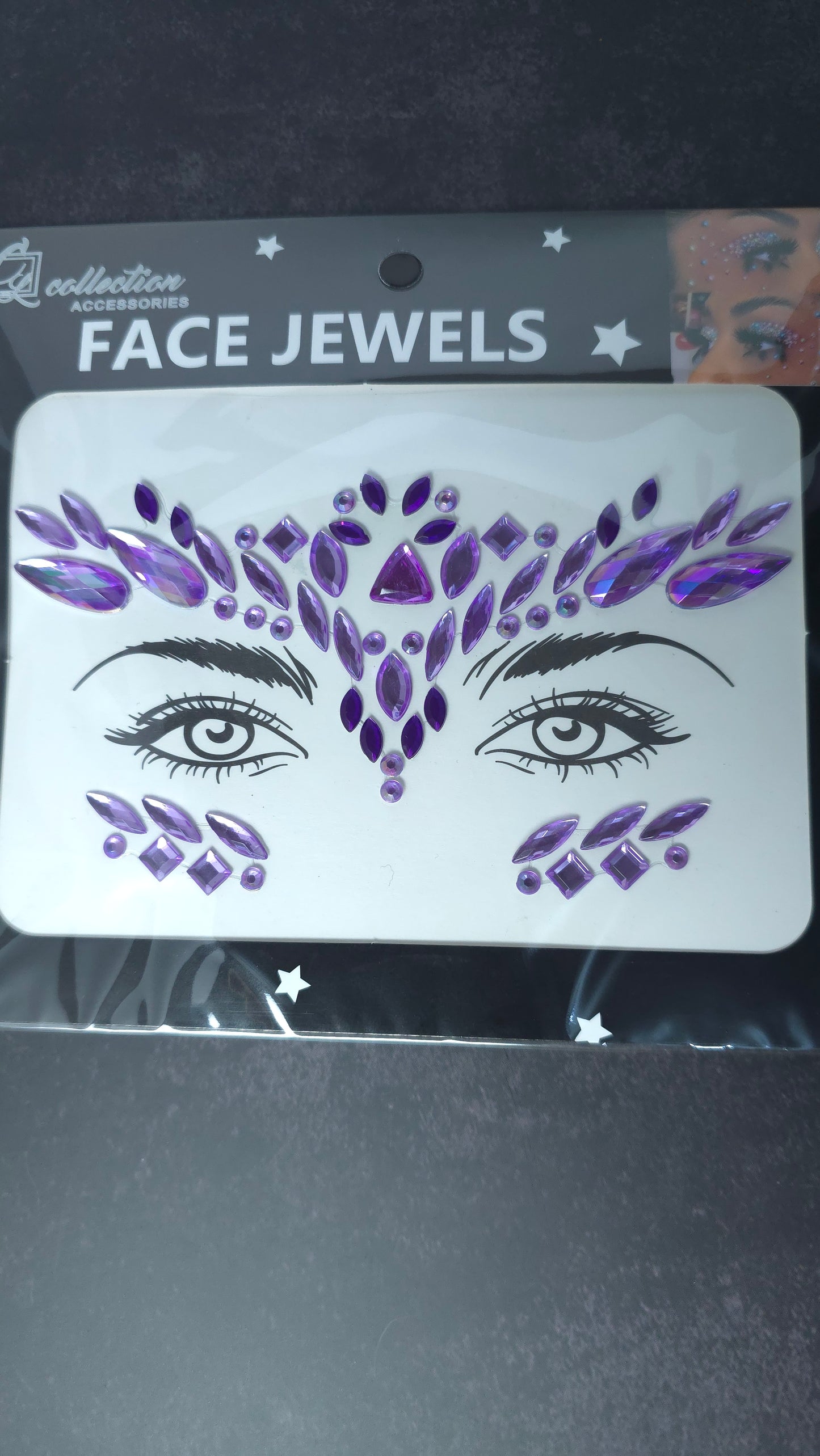 Carnival Face Gems (B)