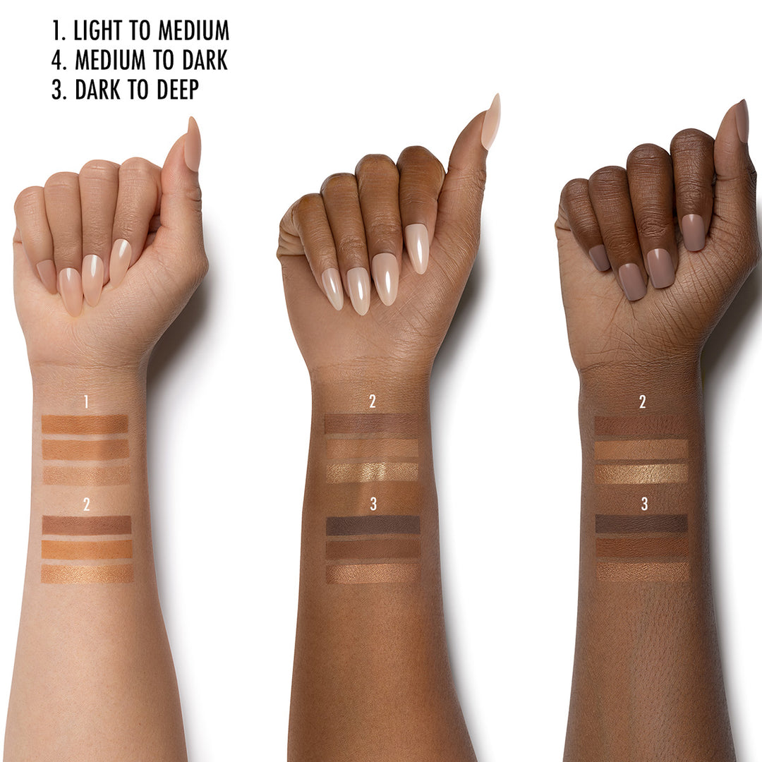 Black Radiance True Complexion Contour Palette - Dark to Deep