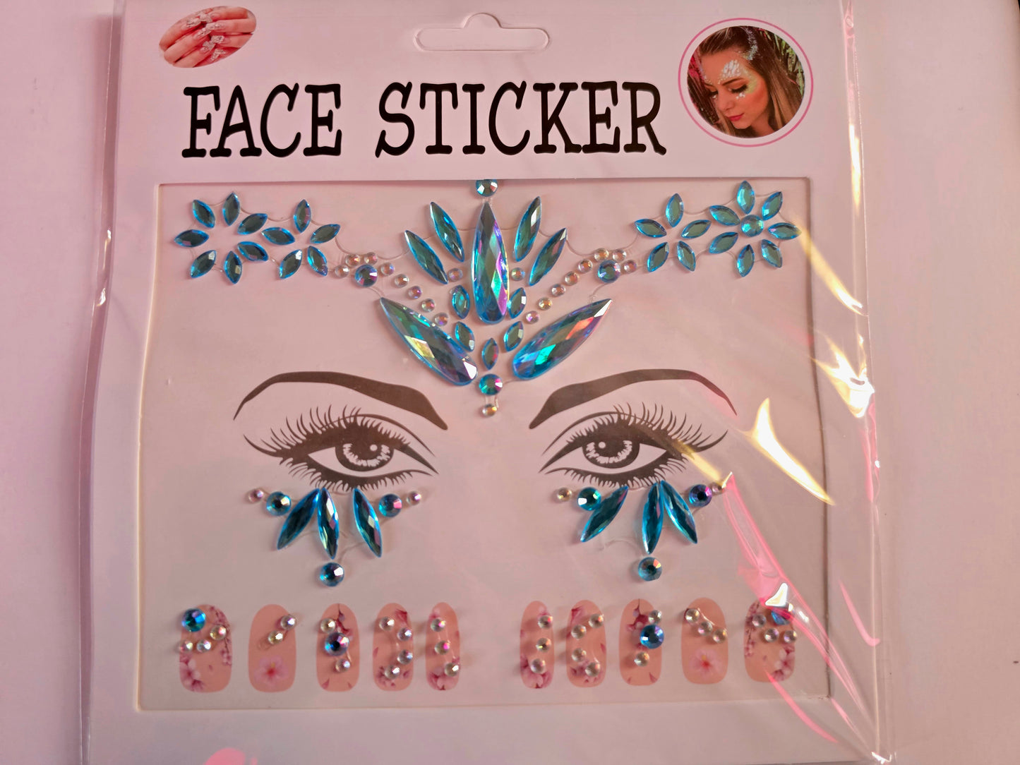 Carnival Gems - flower pattern