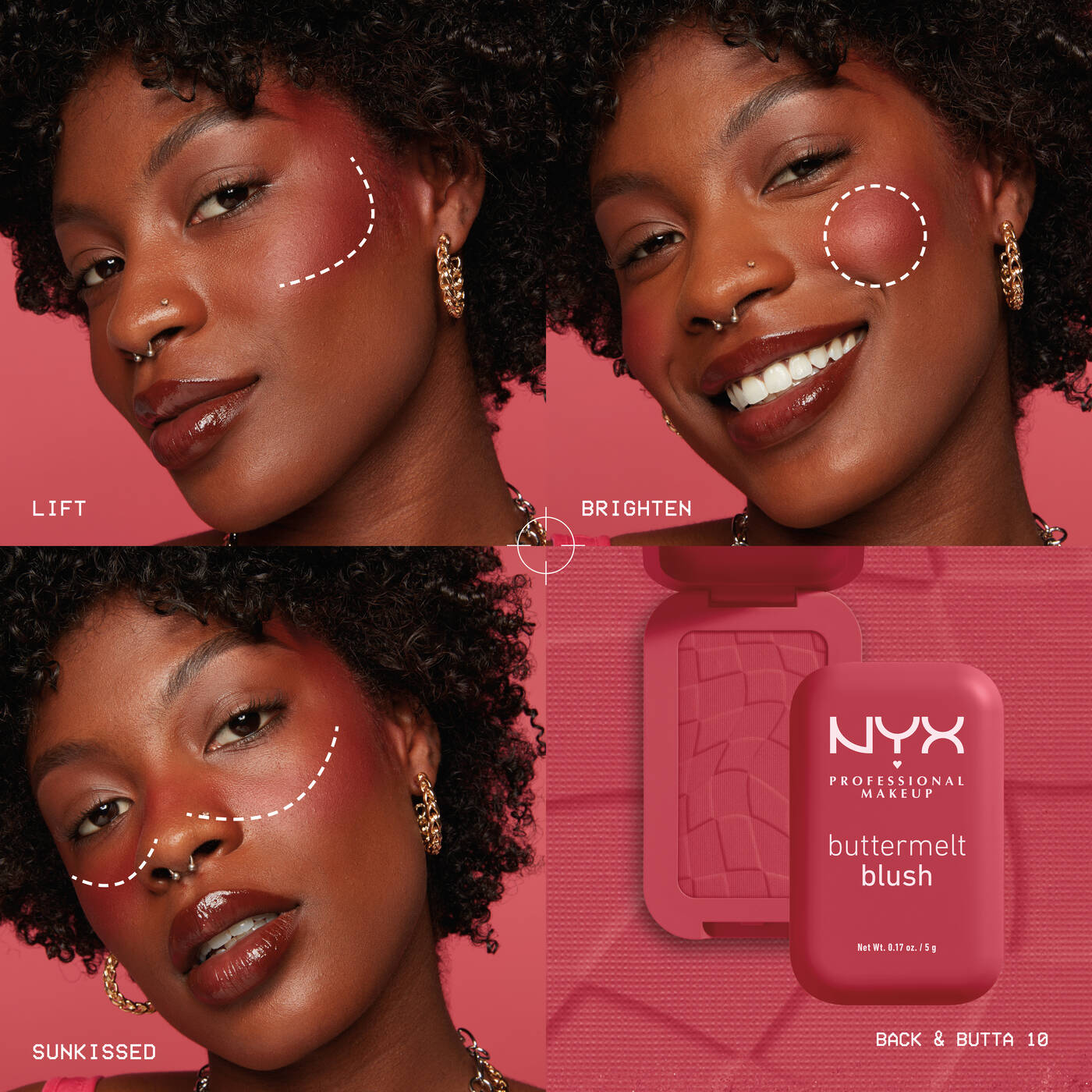 NYX Buttermelt Blush - Back and Butta