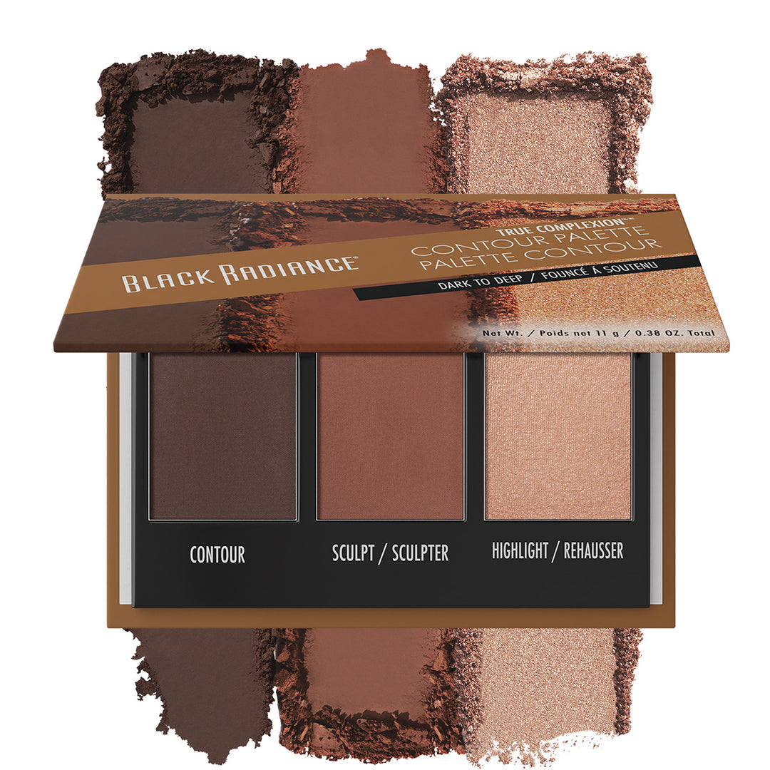 Black Radiance True Complexion Contour Palette - Dark to Deep