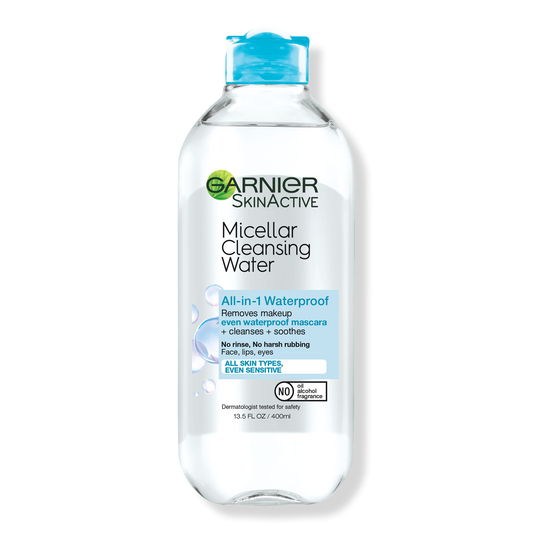 Garnier SkinActive Micellar Water Waterproof Makeup Remover and Facial Cleanser - 400ml