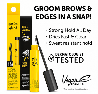 Got2b Glued 2-in-1 Brow & Edge Gel