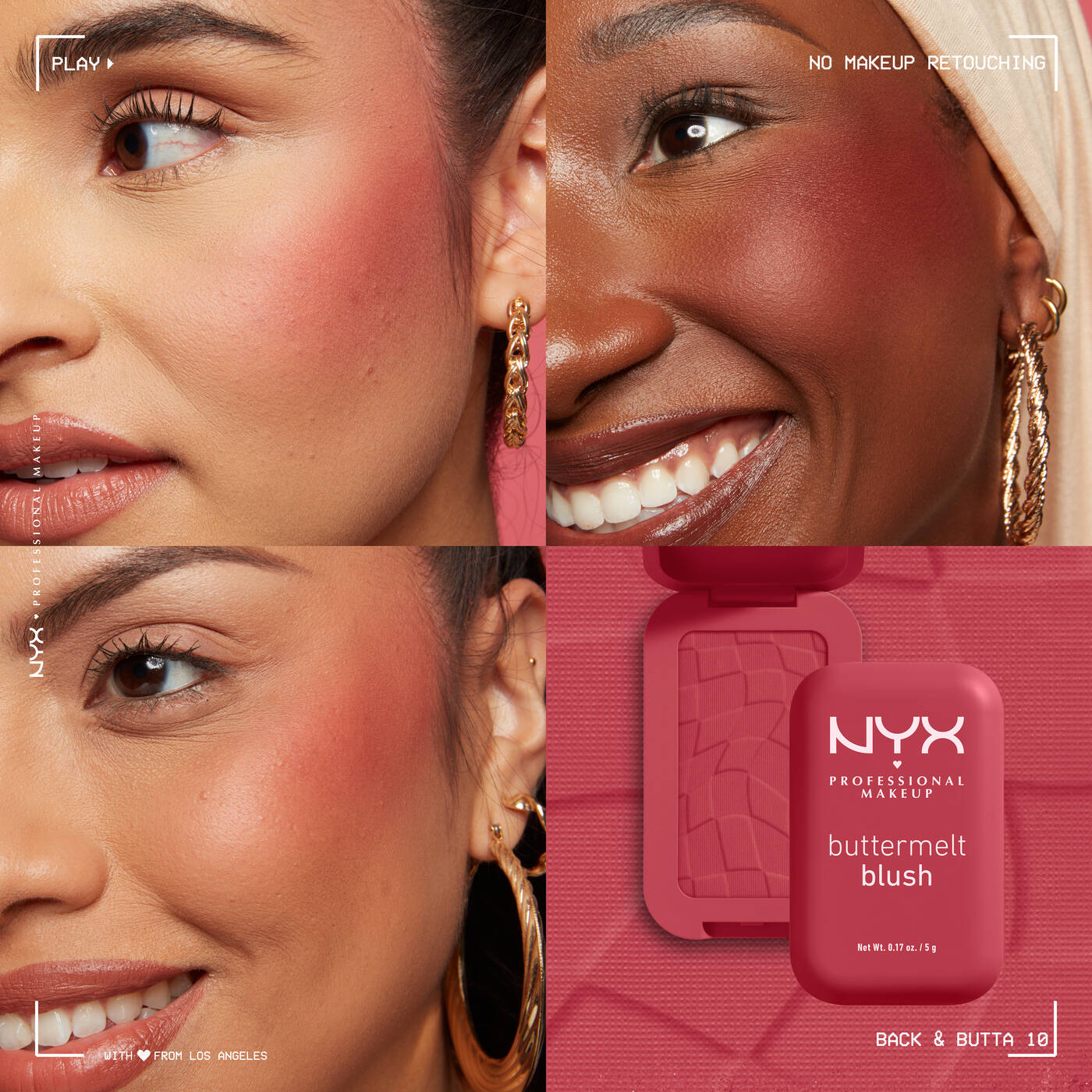 NYX Buttermelt Blush - Back and Butta
