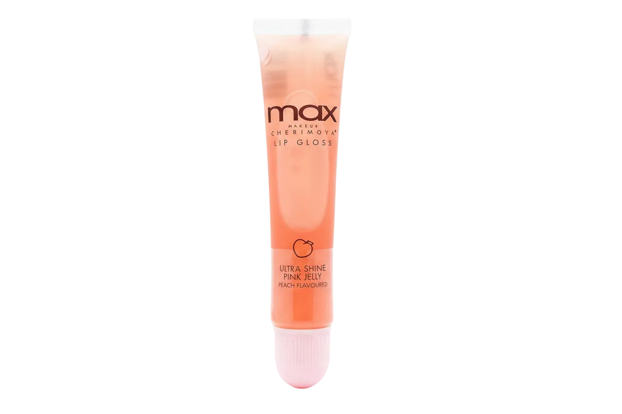 Cherimoya Max Clear Lipgloss - Peach